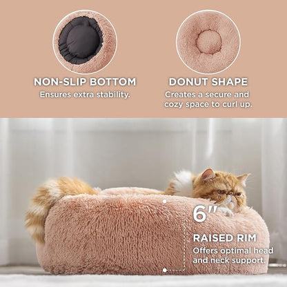 Bedsure Calming Cat Beds for Indoor Cats - Image 2