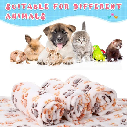 Tatuo 4 Pcs Dog Blanket for Pet Cat Blankets Indoor Puppy Teething Stuff Toys - Image 6