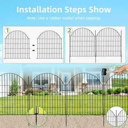Decorative Metal Garden Fence - Image 7