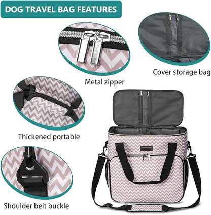 BAGLHER Dog Travel Bag, Pet Travel Bag, - Image 4