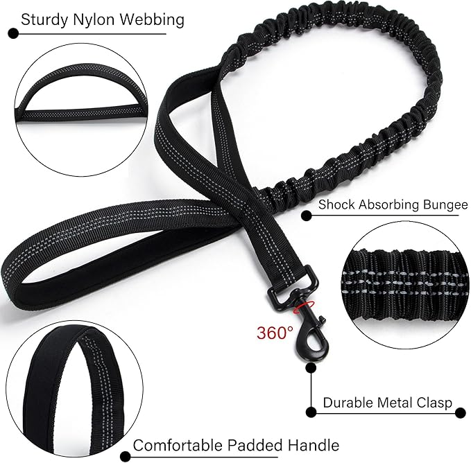 Tactical Dog Collar Set, Adjustable Military Training Nylon Dog Collar - Image 4