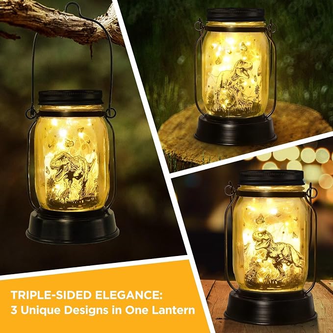 kyoryuger for Teens Boy Dinosaur Solar Lantern for Kids, Solar Lights Aesthetic - Image 2