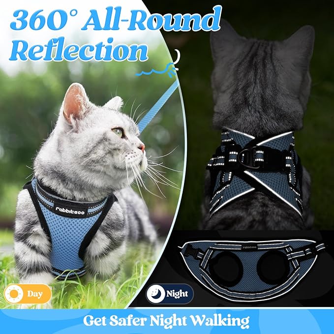 rabbitgoo Cat Harness and Leash Set - Image 8