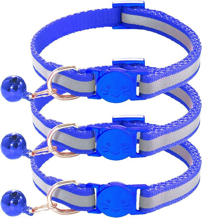 3 Pack Reflective and Breakaway Cat Collars by Unknown