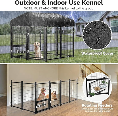 Sino Luban Outdoor Dog Kennel Outside Run - Image 4
