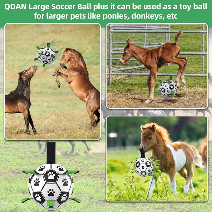 QDAN Dog Toys Extra Large Soccer Ball - Image 4