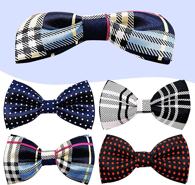PET SHOW 10 Pack Small Dogs Collar Bowties Attachment Charms - Image 6