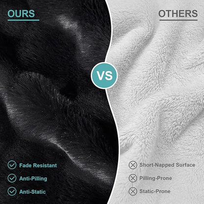 Orthopedic Dog Bed for Medium Small Size Dog, Soft and Warm Faux Fur Sofa for - Image 9