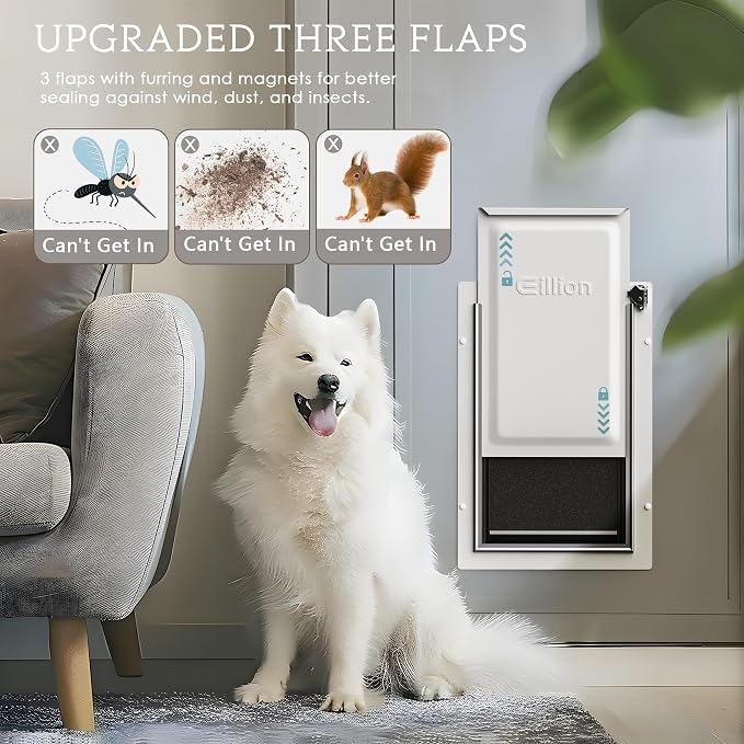 Large Dog Door for Exterior Door Dog Door for Door, Doggie Door - Image 3