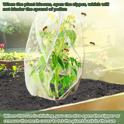 3Pcs Plant Covers from Insects, Bird Netting Barrier - Image 6