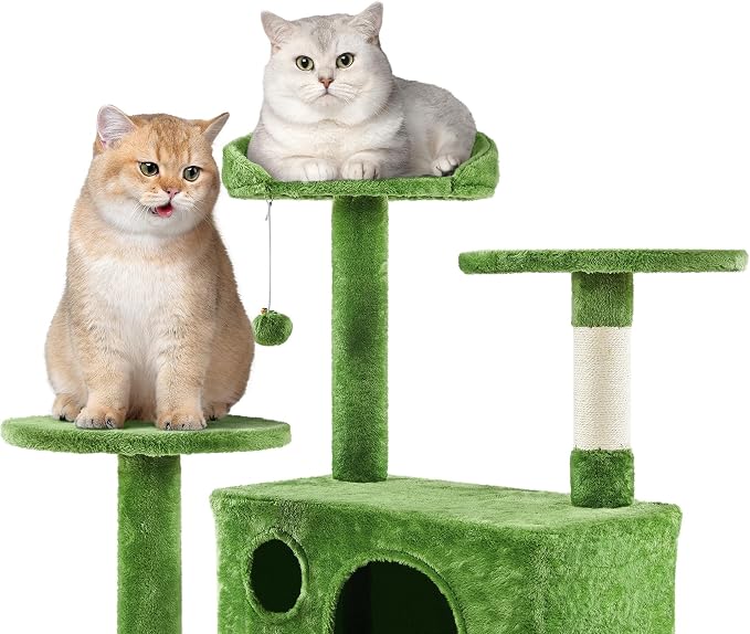 Yaheetech 70in Multi-Level Cat Tree Tall Cat Tower Cat Furniture - Image 4