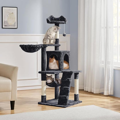 Yaheetech 54in Cat Tree Cat Tower as Activity Center, Indoor Cats and Kittens - Image 2