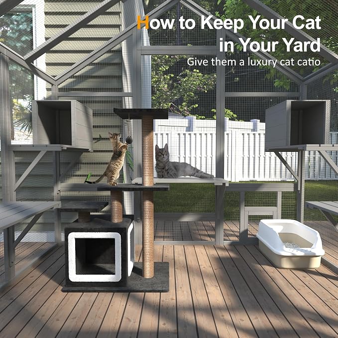 Cat Catio - Large Outdoor Catio Enclosure - Image 6