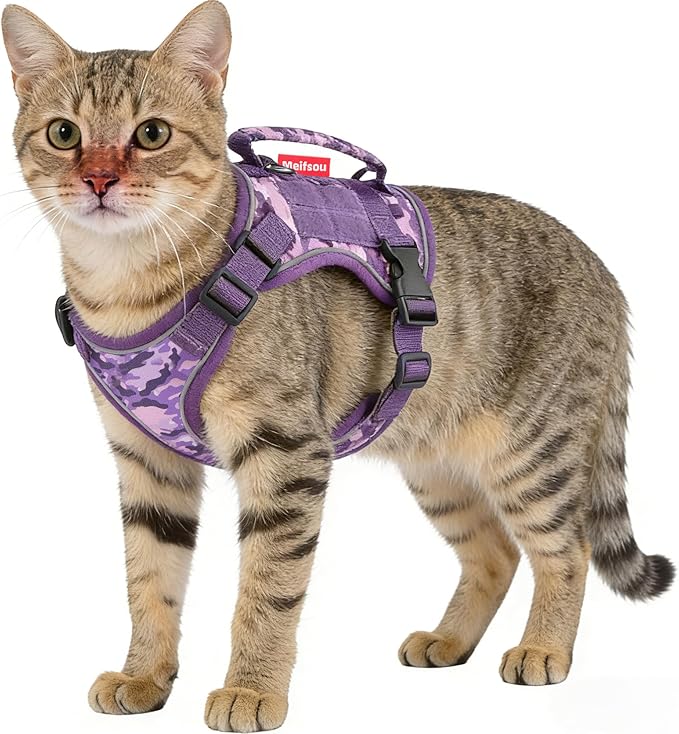 Dog Harness and Leash Set, Small Sized No Pull Pet Harness by Meifsou