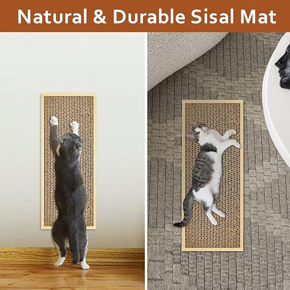 HappyFree SX Double-Sided Cat Scratch Pad: Premium Indoor Cat Scratcher - Image 5
