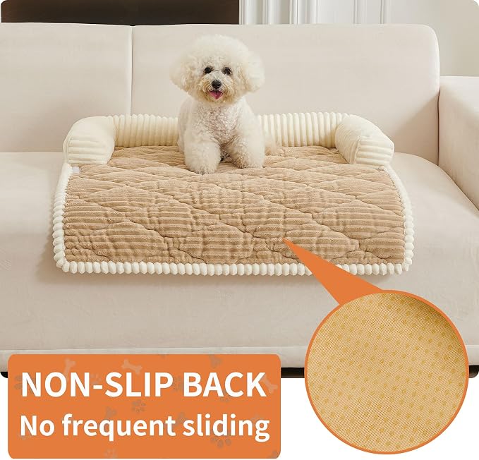 HAOMAIJIA Dog Couch Bed for Medium Dogs, Non Slip Pet Couch Covers for Sofa - Image 3