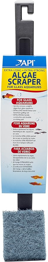 API ALGAE SCRAPER For Glass Aquariums 1-Count Container by API