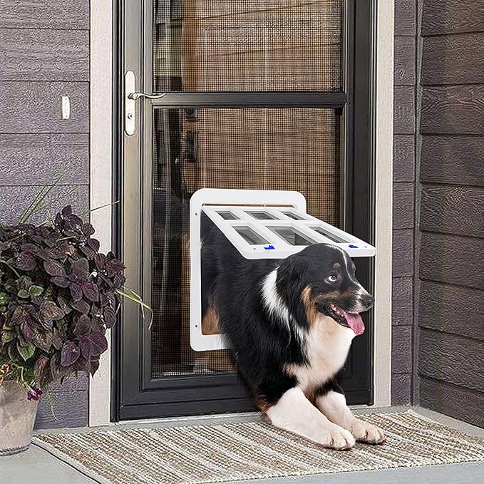 NAMSAN Dog Screen Door, Flap Opening 11.2 x 14.4 inches, Dog Door - Image 7