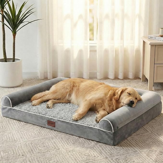WESTERN HOME Dog Beds Large Sized Dog, Orthopedic Large Pet Bed - Image 2