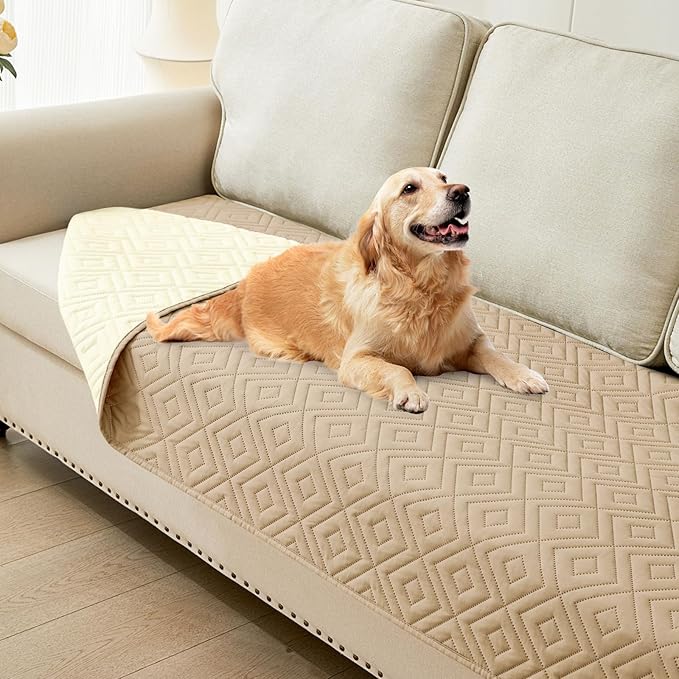 hyha Waterproof Dog Blanket, Soft Pet Bed Blankets, Waterproof Sofa Couch Cover by hyha