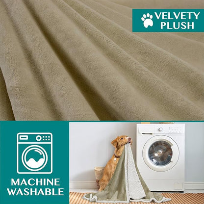 PetAmi Dog Blanket for Bed, XL Pet Blanket Large Dogs, Fleece Furniture Couch - Image 6