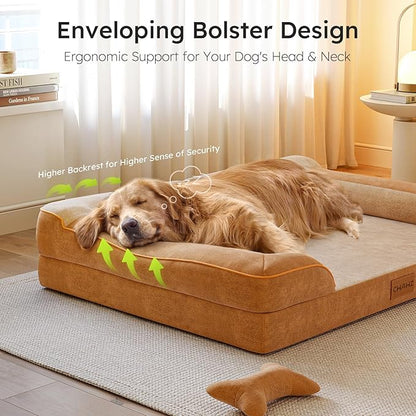 XXL Dog Bed for Extra Large Dogs, Giant Orthopedic Dog Bed - Image 4