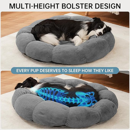 OhGeni 36 inches Calming Donut Orthopedic Dog & Cat Bed - Image 4