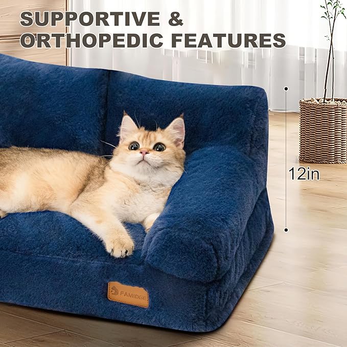 Plush Cat Couch Bed - Image 5