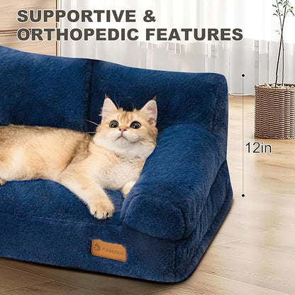 Plush Cat Couch Bed - Image 5