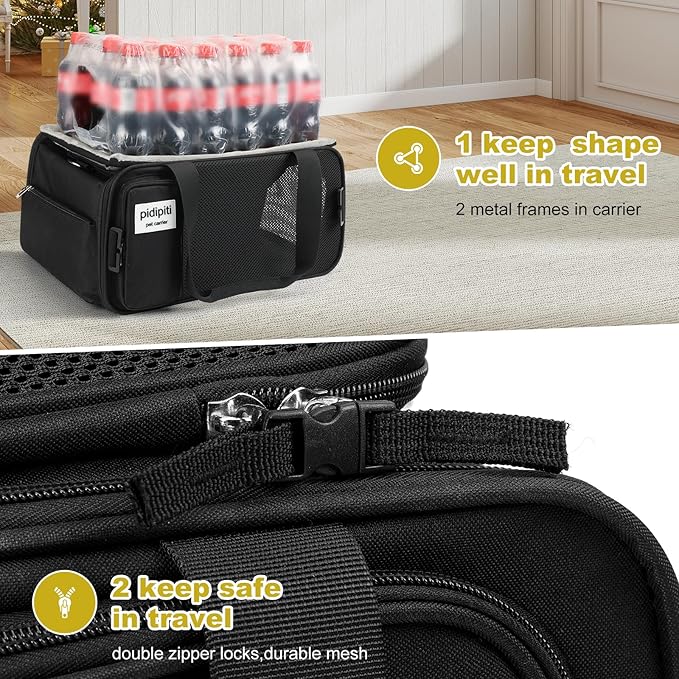 17x11x9.5 Alaska Hawaiian Southwest Airline Approved top and 1 Side Expandable - Image 5