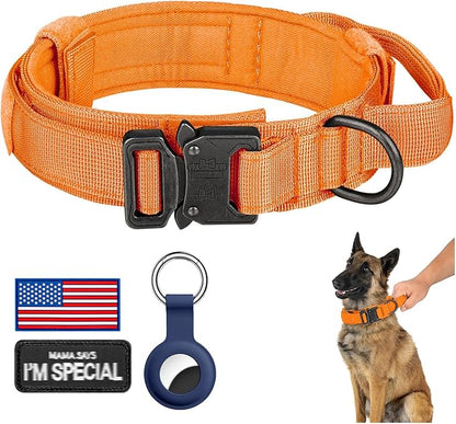 DAGANXI Tactical Dog Collar, Adjustable Military Training Nylon Dog Collar by DAGANXI