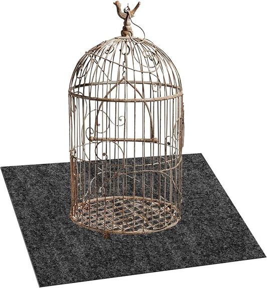 Large Bird Cage Mat, Under Pet Cage Mat by LYMOI