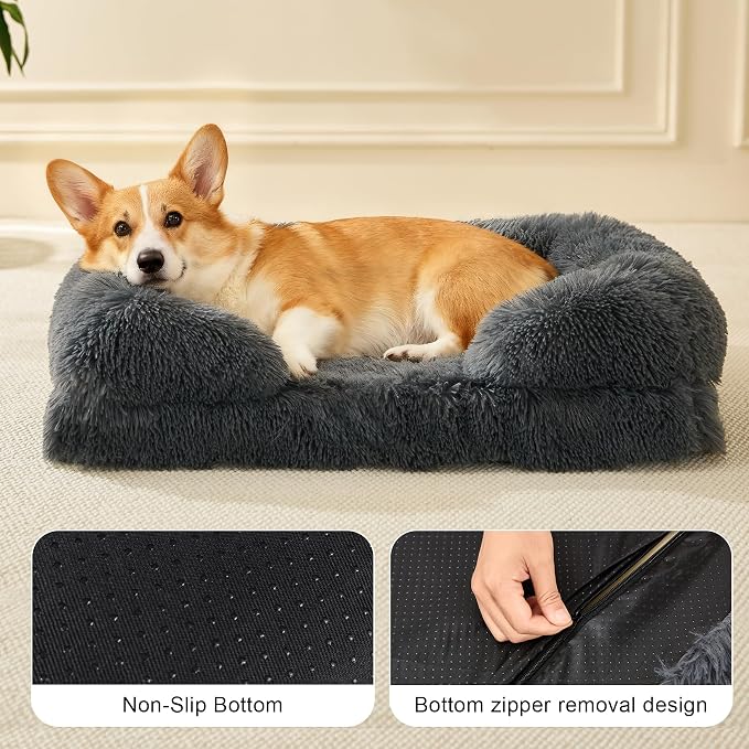 Orthopedic Dog Bed for Medium Dogs of Comfortable Memory Foam Pet Bed - Image 3
