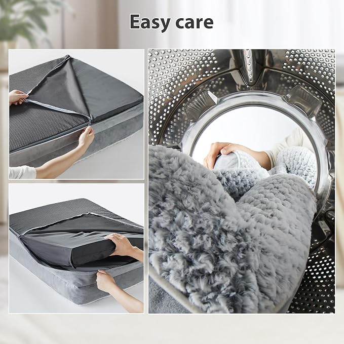 Orthopedic Dog Bed for Medium Dogs, Egg Crate Foam Bed for Medium Dogs - Image 5