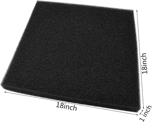 Aquarium Filter Bio Sponge Pad, Foam Sponges Filter Media, Cut fit it Filter - Image 2