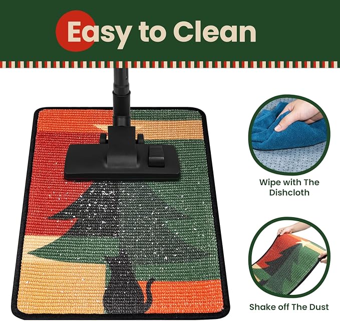 Cat Scratcher Mat, Sisal Cat Scratch Pad, Horizontal Floor Cat Scratching Pads - Image 8