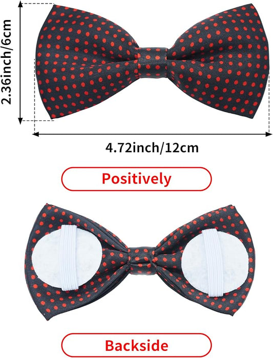 PET SHOW 10 Pack Pet Big Dogs Collar Embellishment Attachment Bow Ties - Image 2