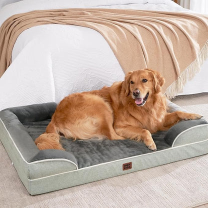 EHEYCIGA Orthopedic Dog Beds for Extra Large Dogs, Waterproof Memory Foam XL - Image 9