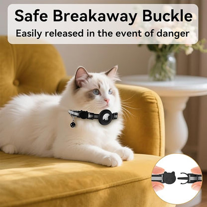 Vanjua 2 Pack Airtag Cat Collar Breakaway - Image 7
