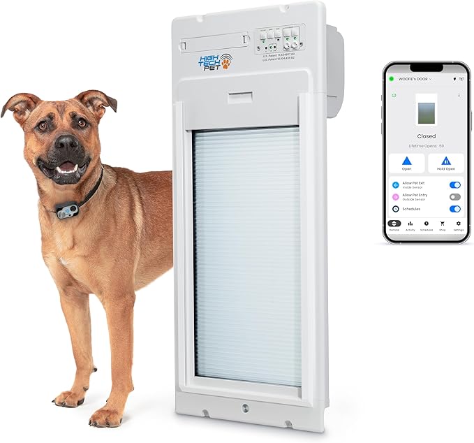 Power Pet Automatic ROLL UP Door by High Tech Pet Brand by HighTechPet