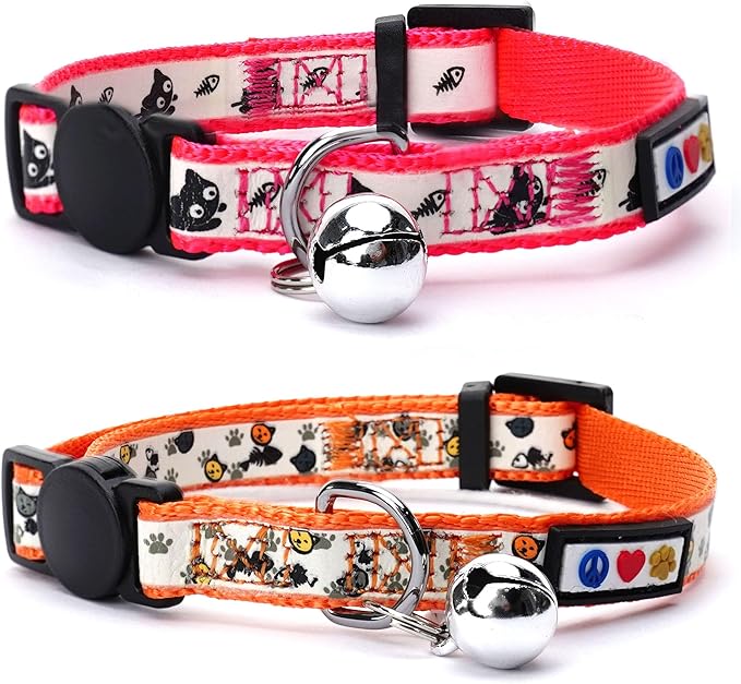Pawtitas Glow in The Dark Cat Collar - Image 9