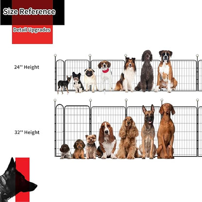 Portable Dog Crates, Indoor/Outdoor, Easy-Carry Straps, 2 Add-On Panels - Image 5