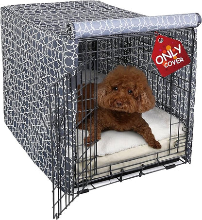 Explore Land Pattern Dog Crate Cover by ExploreLand
