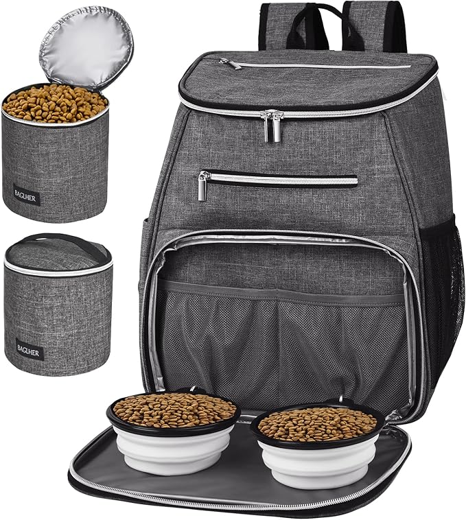 BAGLHER 丨Dog Travel Bag Backpack, Airline Approved Pet Supplies Backpack by BAGLHER