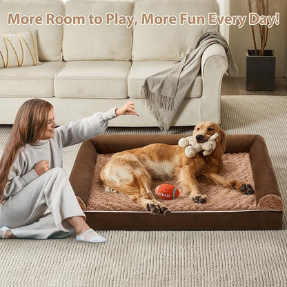 BFPETHOME Dog Beds for Large Dogs, Orthopedic Dog Bed for Medium Large Dogs - Image 3