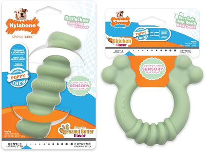 Nylabone Sensory Material Soothing Puppy Chew Toy Bundle, Toys - Image 12