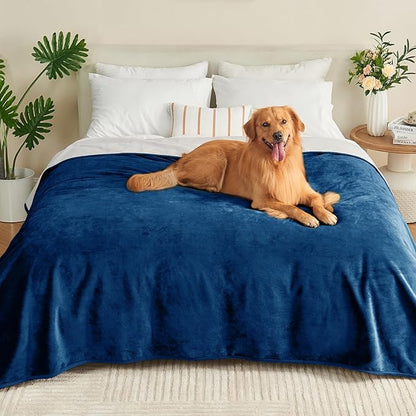 Waterproof Blanket 60"x80" for Adults, Reversible Waterproof Bed Cover for Dogs by Yaning