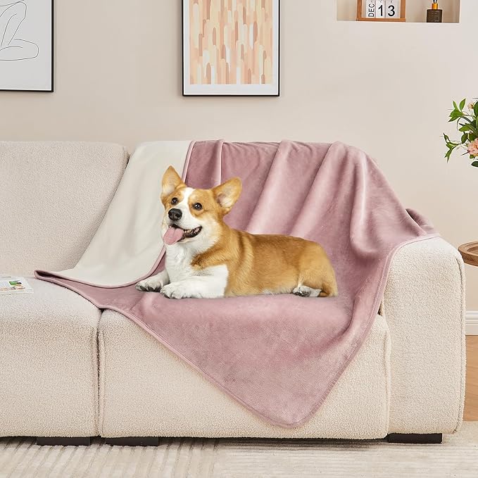 Waterproof Blanket 60"x80" for Adults, Reversible Waterproof Bed Cover for Dogs - Image 6