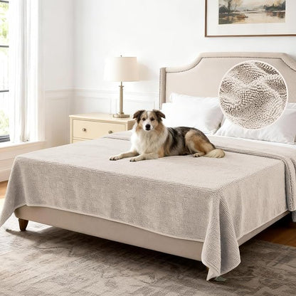 H.VERSAILTEX Non Slip Pet Couch Cover Chenille Dog Bed Protector Thick Soft by HVERSAILTEX