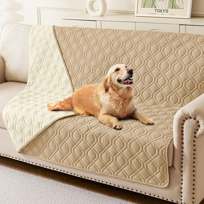 hyha Waterproof Dog Bed Blanket, Soft Pet Blankets, Waterproof Couch Cover by hyha